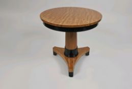 Art Deco Style Pedestal Side Table