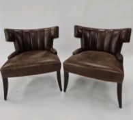 Chapel Street - Fulton Fluted Armchairs x 2