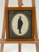 Gentlemans Silhouette Artwork Print