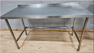 Stainless Steel Catering Table 1600 x 700 x 900