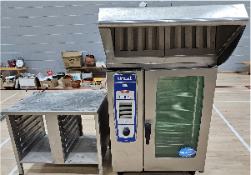 Lincat Rational Style Oven OSC101 with Oven Rack Stand & Extractor