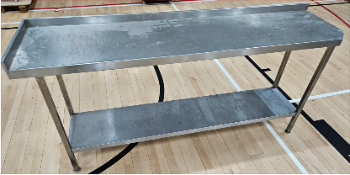 Stainless Steel Catering Table 2000 x 500 x 900