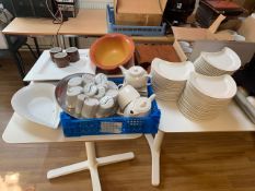 Large Qty of Crockery