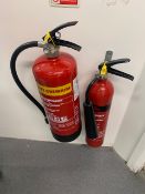 Pair of Fire Extinguishers