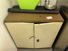 2 Door Metal Lockable Storage Cupboard