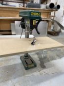 Record Power DB25B standing engineering pillar drill.