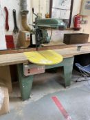 Wadkin 350BRA 14” Radial Arm Cross Cut Saw DC Braked.