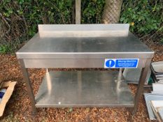 Stainless Kitchen Workstation