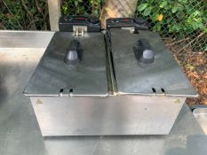 Caterlite Twin Basket Fryer