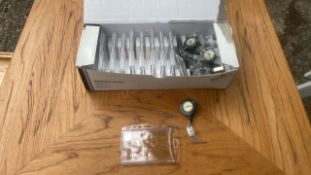 Box of 10 Plastic Name Badges