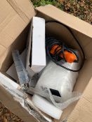 Box of Various Household Items