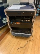 Gym Stereo in Flight Case with Pair of Speakers