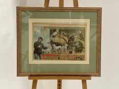 Circus Animal Artwork Print