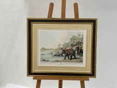 Artwork Print - Chasing a Tiger