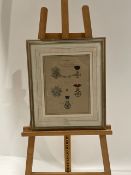 War Medal Artwork Print