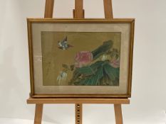 Bird and Flower Artwork