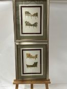 Lounge Chair Artwork x2