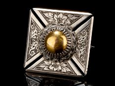 1887 USA Silver Award Medal for Early Bicycle Scratch Race