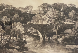 Lennard R Squirrel, original signed etching 1893 – 1979 RWS