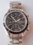 Omega Speedmaster Ref.3210.50.00 Chronometer Automatic Watch 40mm Wooden Case 2008 Model