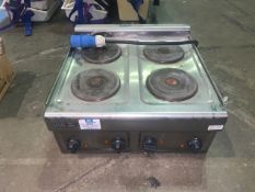 Lincat 4 Four Burner Countertop Cooker