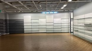 Glass shelves