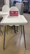 Baby High Chairs x 5