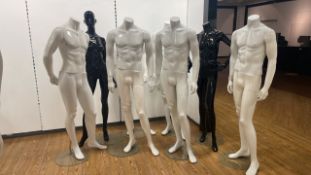 Mixture of 8x Mannequins