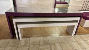 Display tables x3
