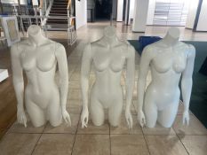 Female Mannequin x3