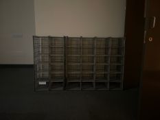 Metal Pigeon Hole Storage