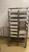 Mobile Dinner Tray Holders