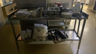 Stainless Steel Catering Preparation Unit