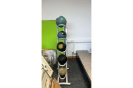 Medicine Balls and Rack