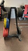 Plate Tree including Weight Plates: