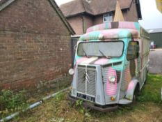 Multi Colour Citroen Ice Cream Van