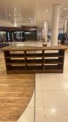 Bespoke Wooden Merchandise Display Unit