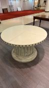 Faux Leather Table