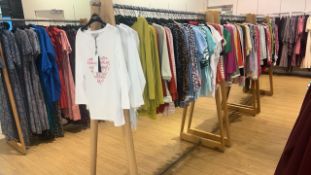 Wooden Clothing Hangers x9