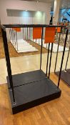 Clothing Rail with Black Base