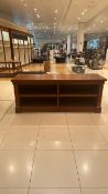 Wooden Merchandise Display Counter