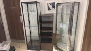 Display Cabinets x3