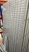 White Dual Facing Display Shelving