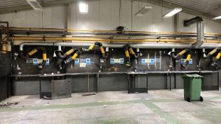 2007 Plymovent - Extraction system with ducting.