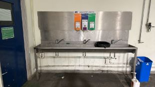Stainless Steel Hand Washing Station