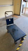 Trolley Jack on Lockable Wheels
