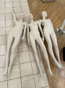 Female Mannequins x3