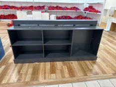 Grey Wood Display Unit