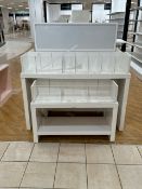 White Boxed Display Unit