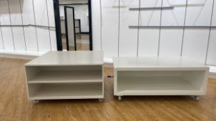 Display Units on Wheels x2